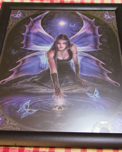 Anne stokes gerahmtes - anne, poster