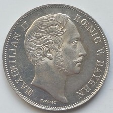 Bayern, 1 Gulden 1852, München, AKS 151 *** (#2583)