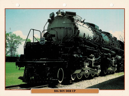Güterzuglokomotive big boy - big,