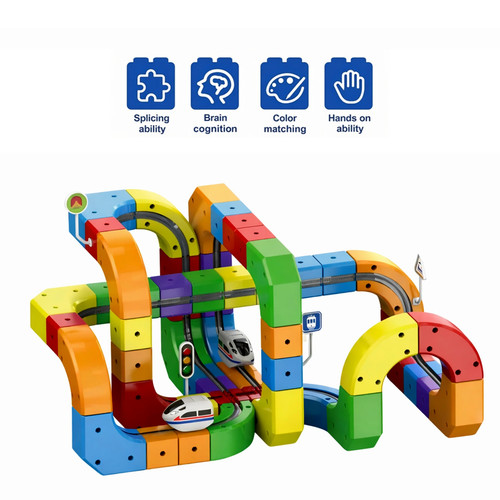Eisenbahn bauset 123 - teile, |