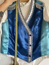 Blau Weißes Tanzmariechen Kostüm