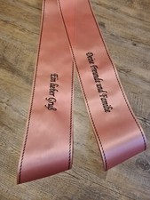 Trauerschleife Kranzschleife Grabschleife Beerdigung Trauerband, Wuschtext