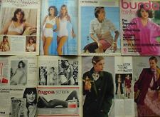 Burda Moden 78/10 Mieder 10 S. Barbie Corselet Kostüm BH Modezeitschrift 70er J