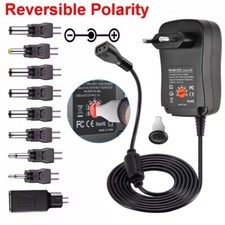 Universal Power Netzteil 2A Ladegerät Netzgerät 3V-12V mit 9 Adapter + USB 30W