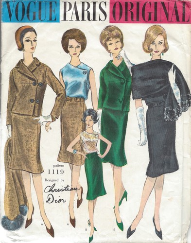 1960s vintage vogue - vintage,