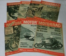 60er 7 Motorrad Magazine Zeitschriften Juli-Dez. 1968 60s