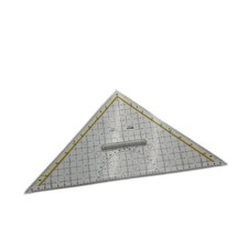 Aristo TZ Dreieck Geodreieck 16482 Plexiglas Griff Tuschenoppen Facette Drawing.