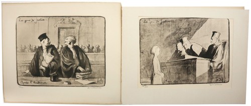Daumier nummerierte - daumier:,