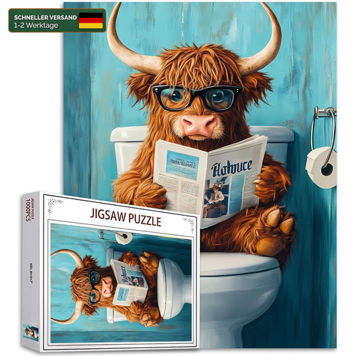 Puzzle 1000 stück - 1000, hochland