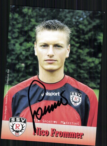 Nico frommer autogrammkarte - frommer,