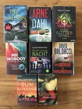 8x Top Krimi Thriller Bücher Sammlung Buch Paket Roman