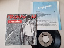 Rouven - I remember 7'' Vinyl