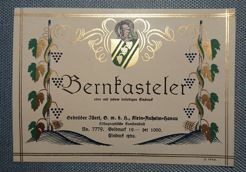 Altes weinetikett - altes,