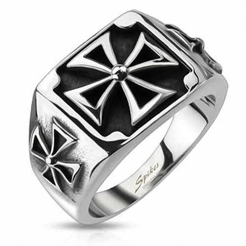 Massiver herren biker band - herren,