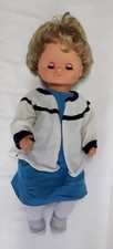 alte große DDR Puppe 60 cm