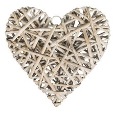 Weidenherz Deko Hänger