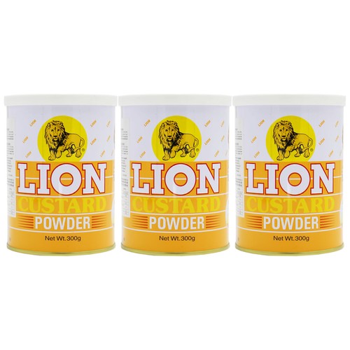 3x300g lion custard - 3x300g,