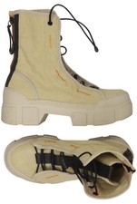 VIC MATIE Stiefelette Damen Ankle Boots Booties Gr. EU 36 Beige #yg03jh6