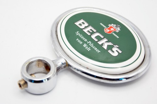 Becks schanksäulen bierschild - schanksäulen,