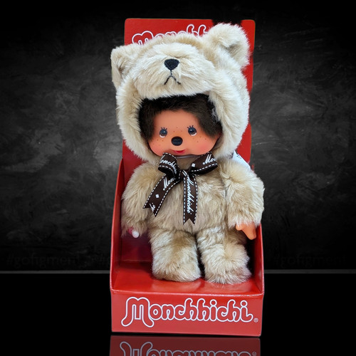 Large monchhichi doll - 8",