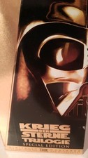 3 x Star Wars VHS Video, Krieg der Sterne Trilogie, Special Edition Gold