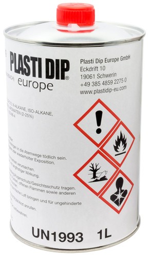 Plasti dip verdünner lang - verdünner, 1l