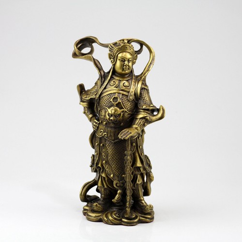 Messingfigur wei tuo - wei,