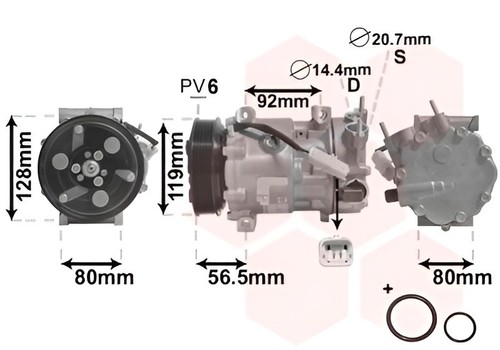 Kompressor klimaanlage van - kompressor,,