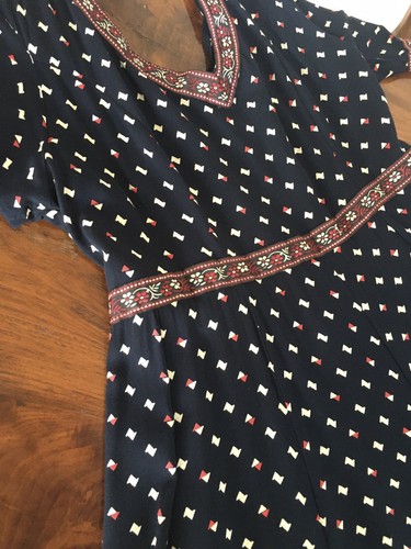 Hippie folklore boho - boho, kleid