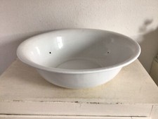 Alte grosse Emaille Schüssel