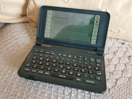 Sharp 5000 pda vintage - sharp, zr-5000