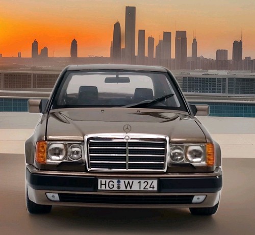 Mercedes 500 w124 - mercedes, 1990