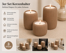 3er Set Kerzenhalter –