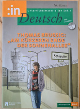 :in Deutsch Brussig Am kürzeren Ende der Sonnenallee Unterrichtsmaterial CD-Rom