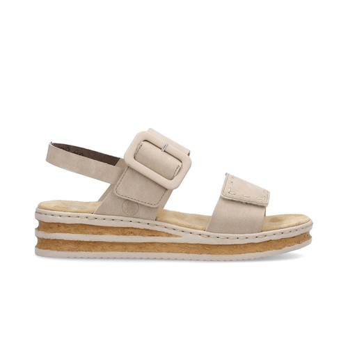 Rieker 62950 damen beige - rieker,