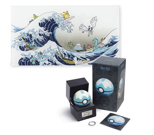 Great wave pikachu friends - great, &