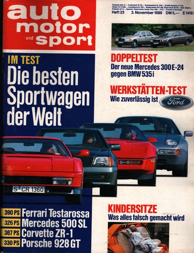 Zeitschrift auto motor - auto, und