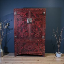 Chinesischer Holz Schrank