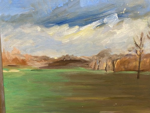 öl gemälde landschaft aus - Öl,