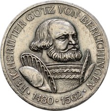 Medaille reichsritter götz - medaille,