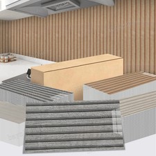 100-Stk Holz Wandpaneele Selbstklebend Holzoptik Wandaufkleber Küche Bad 30x60CM