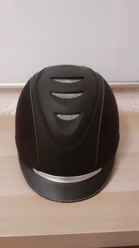 Reithelm 56 schwarz - m/l,