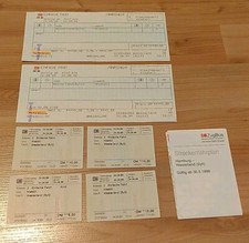 Original Fahrkarten Westerland