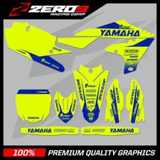 YAMAHA MOTOCROSS GRAFIKSATZ MX ABZIEHBILDER: YZ YZF 65 85 125 250 450 BLOCK YEL/BLAU