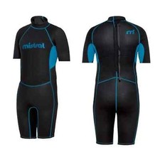 mistral Herren Neopren Shorty Neoprenanzug Schnorcheln Surfen Dunkel - Gr. M