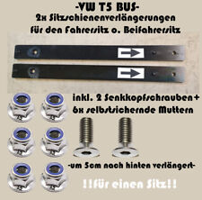 Sitzschienenverlängerung VW T5 BUS Transporter Pritsche +Schrauben für T5