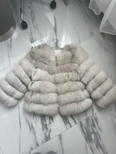 Echtpelz Jacke Fellweste Fuchspelz Pelzjacke Felljacke Echtfell