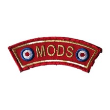 MODs Union Jack Flagge Scooter Roller Lambretta Vespa Patch Aufnäher 