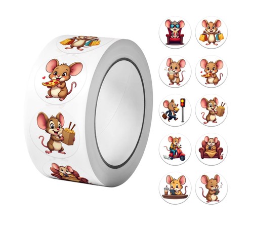 Aufkleber maus stück - aufkleber,