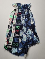 Cecil Tuch Halstuch Schal Blau